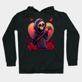 Valentine Grim Reaper Hoodie